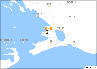 map of Kau