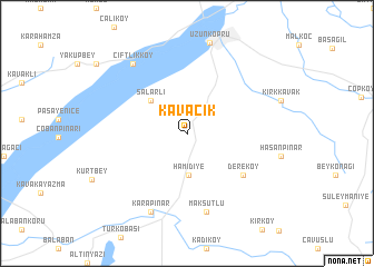 map of Kavacık