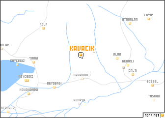 map of Kavacık