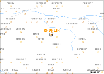 map of Kavacık