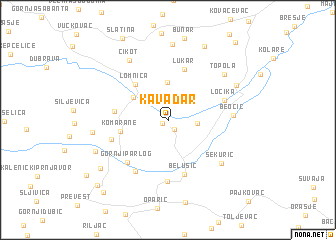 map of Kavadar