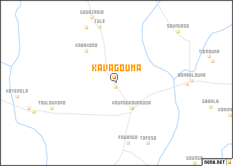 map of Kavagouma