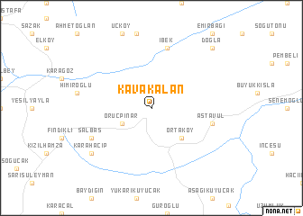 map of Kavakalan