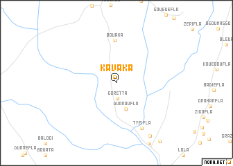 map of Kavaka