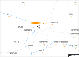 map of Kavakbaşı