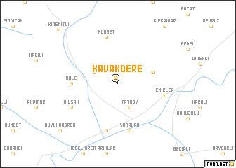 map of Kavakdere