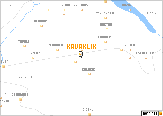 map of Kavaklık