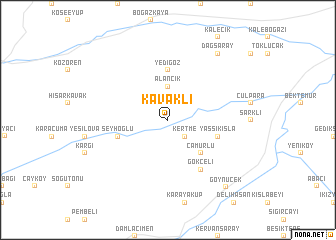 map of Kavaklı