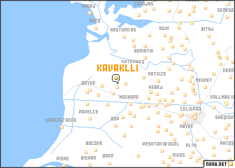 map of Kavaklli
