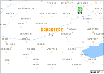 map of Kavaktepe