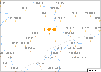 map of Kavak