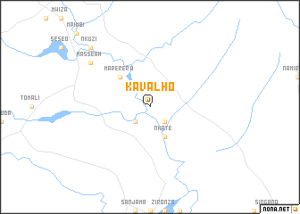 map of Kavalho