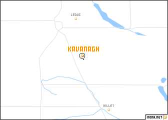 map of Kavanagh