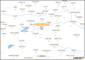 map of Kavandu