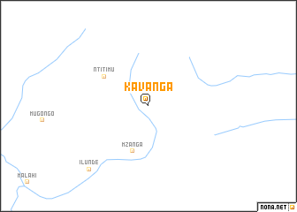 map of Kavanga