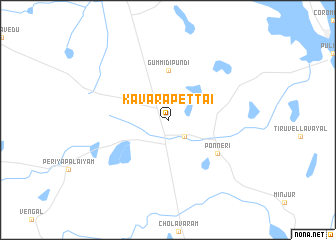 map of Kavarapettai