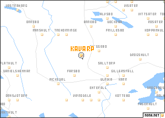 map of Kävarp