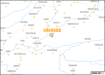 map of Kavasoo