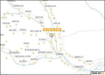 map of Kavdadıq