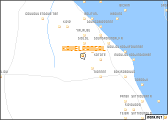 map of Kavel Rangal