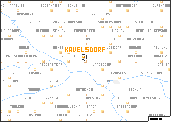 map of Kavelsdorf