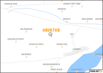 map of Kavetka