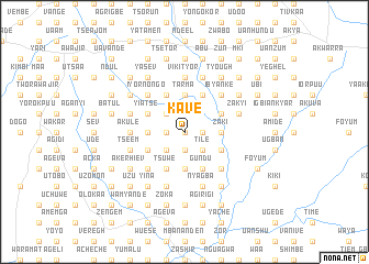 map of Kave