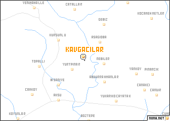 map of Kavgacılar