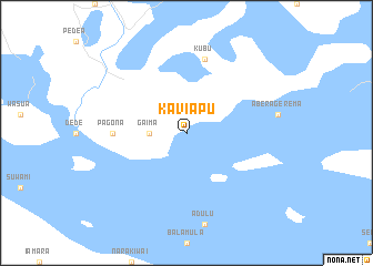 map of Kaviapu