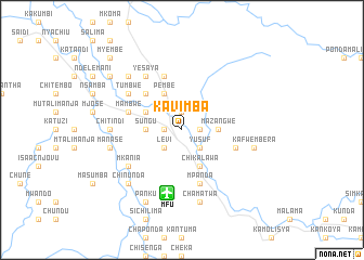 map of Kavimba