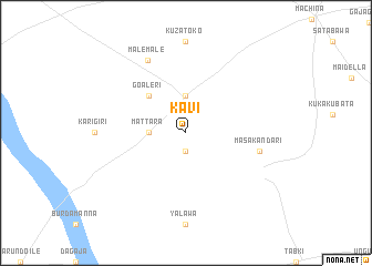 map of Kavi