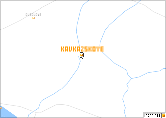 map of Kavkazskoye