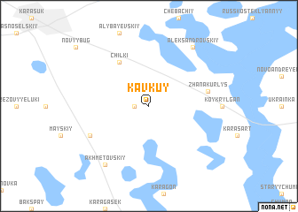 map of Kavkuy