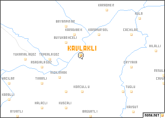 map of Kavlaklı