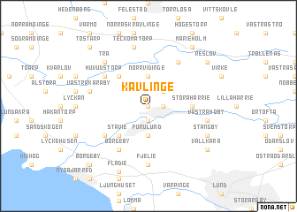 map of Kävlinge