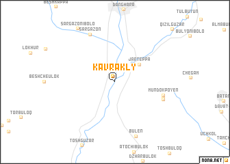 map of Kavrakly