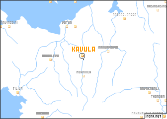 map of Kavula