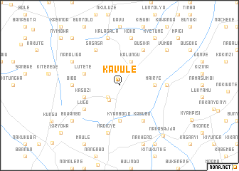 map of Kavule