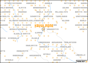 map of Kavulpone