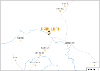 map of Kavuluni