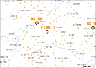 map of Kavumu