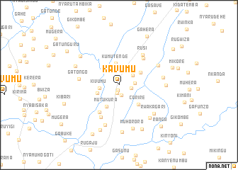 map of Kavumu