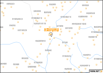 map of Kavumu