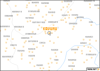 map of Kavumu