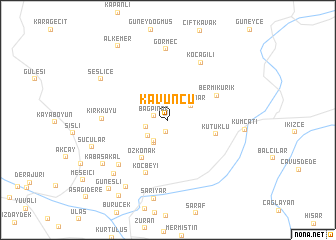 map of Kavuncu