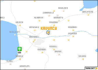 map of Kavuncu