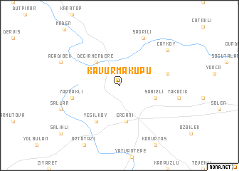 map of Kavurmaküpü