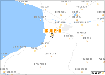 map of Kavurma