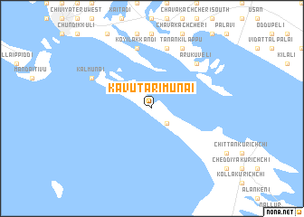 map of Kavutarimunai