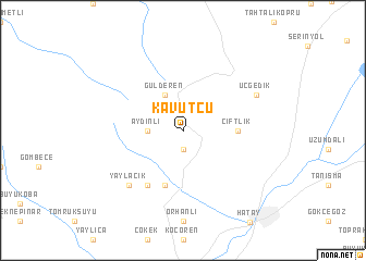 map of Kavutçu